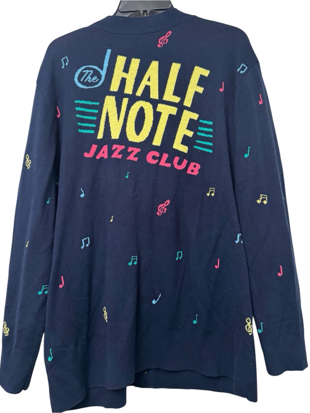 Disney Half Note Jazz Club Cardigan Sweater